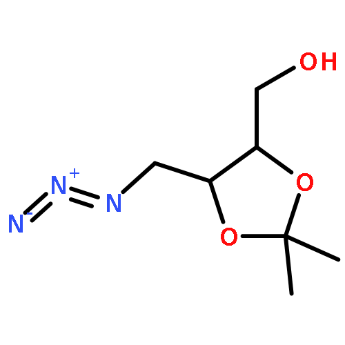 1,3-Dioxolane-4-methanol, 5-(azidomethyl)-2,2-dimethyl-, (4S,5S)-