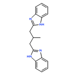 1H-Benzimidazole, 2,2'-(2-methyl-1,3-propanediyl)bis-