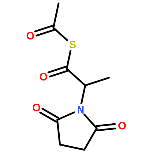 Propanoicacid, 3-(acetylthio)-, 2,5-dioxo-1-pyrrolidinyl ester