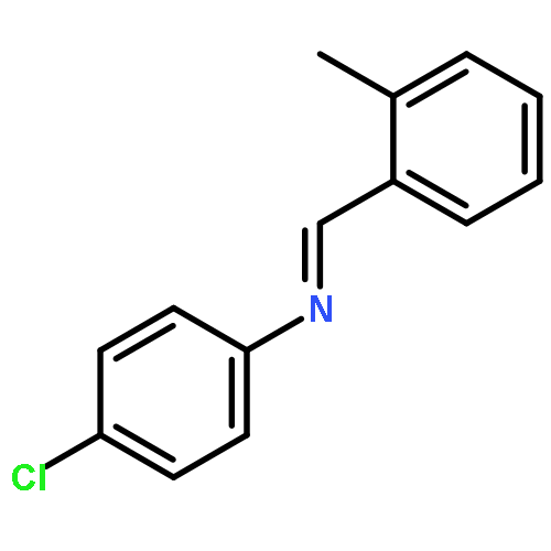 BENZENAMINE, 4-CHLORO-N-[(2-METHYLPHENYL)METHYLENE]-