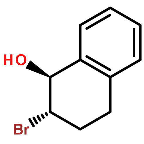 1-Naphthalenol, 2-bromo-1,2,3,4-tetrahydro-, (1S-trans)-