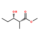 Pentanoic acid, 3-hydroxy-2-methyl-, methyl ester, (2R,3S)-