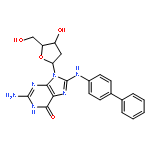 Guanosine,8-([1,1'-biphenyl]-4-ylamino)-2'-deoxy-