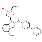 Adenosine,8-([1,1'-biphenyl]-4-ylamino)-2'-deoxy- (9CI)