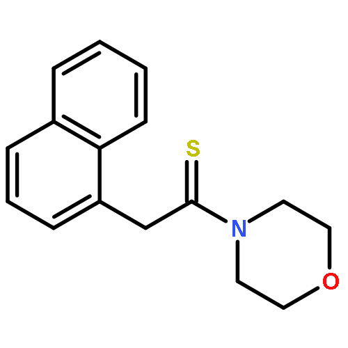 Morpholine, 4-[2-(1-naphthalenyl)-1-thioxoethyl]-