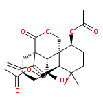 Spiro[cyclohexane-1,4'(3'H)-[1H-7,9a]methanocyclohepta[c]pyran]-1',9'(4'aH)-dione,6-(acetyloxy)-2-[(acetyloxy)methyl]tetrahydro-5'-hydroxy-3,3-dimethyl-8'-methylene-,(1R,2R,4'aS,5'S,6S,7'S,9'aS)-