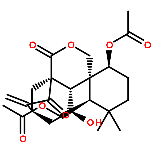 Spiro[cyclohexane-1,4'(3'H)-[1H-7,9a]methanocyclohepta[c]pyran]-1',9'(4'aH)-dione,6-(acetyloxy)-2-[(acetyloxy)methyl]tetrahydro-5'-hydroxy-3,3-dimethyl-8'-methylene-,(1R,2R,4'aS,5'S,6S,7'S,9'aS)-