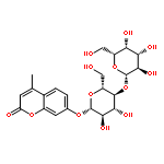 2H-1-Benzopyran-2-one,7-[(4-O-b-D-galactopyranosyl-b-D-glucopyranosyl)oxy]-4-methyl-