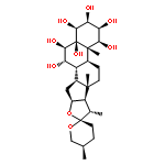 Spirostan-1,2,3,4,5,6,7-heptol, (1b,2b,3b,4b,5b,6b,7a,25R)-