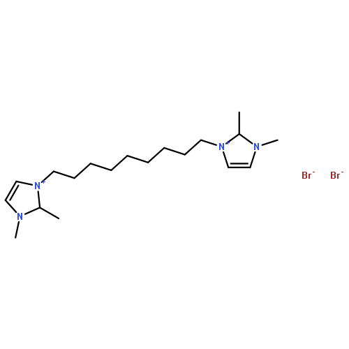 1H-Imidazolium, 1,1'-(1,9-nonanediyl)bis[2,3-dimethyl-, dibromide