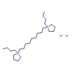 Pyrrolidinium, 1,1'-(1,9-nonanediyl)bis[1-butyl-, dibromide