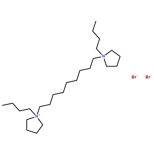 Pyrrolidinium, 1,1'-(1,9-nonanediyl)bis[1-butyl-, dibromide