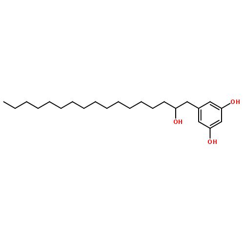 1,3-Benzenediol, 5-[(2R)-2-hydroxyheptadecyl]-