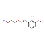 Benzaldehyde, 2-hydroxy-3-methoxy-, O-[2-(aminooxy)ethyl]oxime