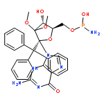 Guanosine,5'-O-[bis(4-methoxyphenyl)phenylmethyl]-2'-deoxy-N-(2-methyl-1-oxopropyl)-,3'-[methyl bis(1-methylethyl)phosphoramidite] (9CI)