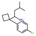 1-(1-(4-Chlorophenyl)cyclobutyl)-3-methylbutan-1-amine