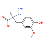 Benzenepropanoic acid, a-hydrazino-4-hydroxy-3-methoxy-a-methyl-, (aS)- (9CI)