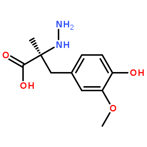 Benzenepropanoic acid, a-hydrazino-4-hydroxy-3-methoxy-a-methyl-, (aS)- (9CI)