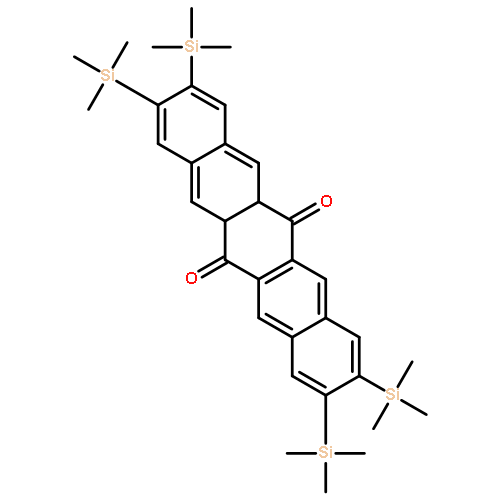 6,13-Pentacenedione, 5a,13a-dihydro-2,3,9,10-tetrakis(trimethylsilyl)-