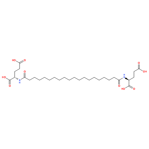 L-GLUTAMIC ACID, N,N'-(1,20-DIOXO-1,20-EICOSANEDIYL)BIS-