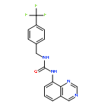 Urea, N-8-quinazolinyl-N'-[[4-(trifluoromethyl)phenyl]methyl]-