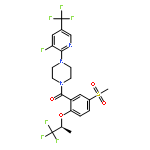 Methanone, [4-[3-fluoro-5-(trifluoromethyl)-2-pyridinyl]-1-piperazinyl][5-(methylsulfonyl)-