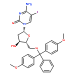 CYTIDINE, 5'-O-[BIS(4-METHOXYPHENYL)PHENYLMETHYL]-2'-DEOXY-5-IODO-