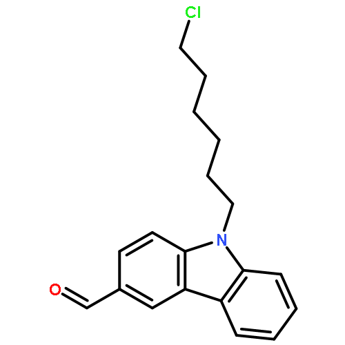 9H-Carbazole-3-carboxaldehyde, 9-(6-chlorohexyl)-