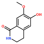 1(2H)-Isoquinolinone, 3,4-dihydro-6-hydroxy-7-methoxy-