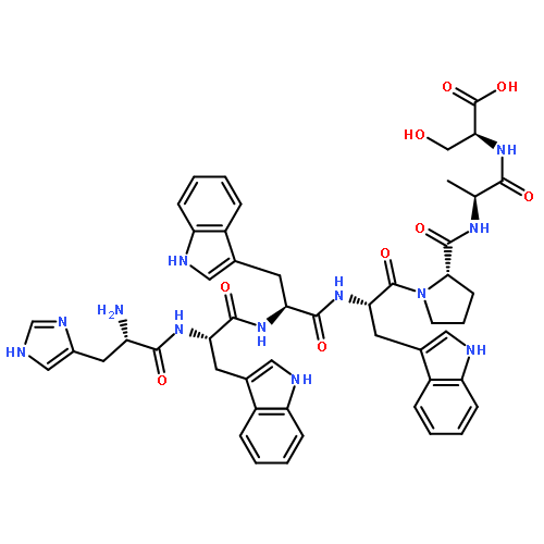 L-Serine, L-histidyl-L-tryptophyl-L-tryptophyl-L-tryptophyl-L-prolyl-L-alanyl-