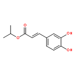 2-Propenoic acid,3-(3,4-dihydroxyphenyl)-, 1-methylethyl ester, (2E)-