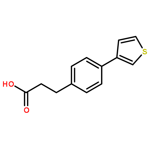 BENZENEPROPANOIC ACID, 4-(3-THIENYL)-