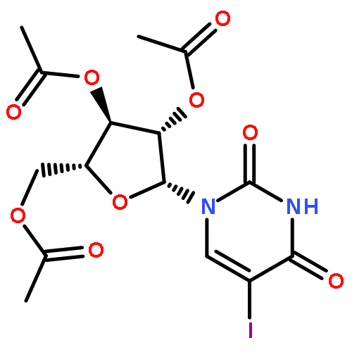 2,4(1H,3H)-Pyrimidinedione, 5-iodo-1-(2,3,5-tri-O-acetyl-β-D-arabinofuranosyl)-