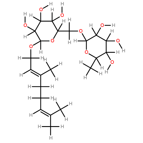 geranyl 6-O-alpha-L-rhamnopyranosyl-beta-D-glucopyranoside