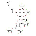 geraniol-1-O-alpha-L-arabinofuranosyl-(1->6)-beta-D-glucopyranoside