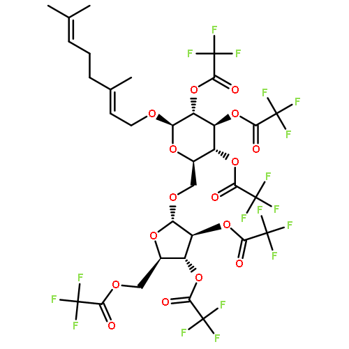 geraniol-1-O-alpha-L-arabinofuranosyl-(1->6)-beta-D-glucopyranoside