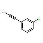 Benzene, 1-chloro-3-(chloroethynyl)-