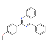 Quinazoline, 2-(4-methoxyphenyl)-4-phenyl-