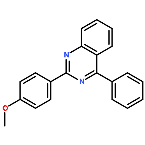 Quinazoline, 2-(4-methoxyphenyl)-4-phenyl-