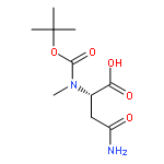 L-Asparagine, N2-[(1,1-dimethylethoxy)carbonyl]-N-methyl-