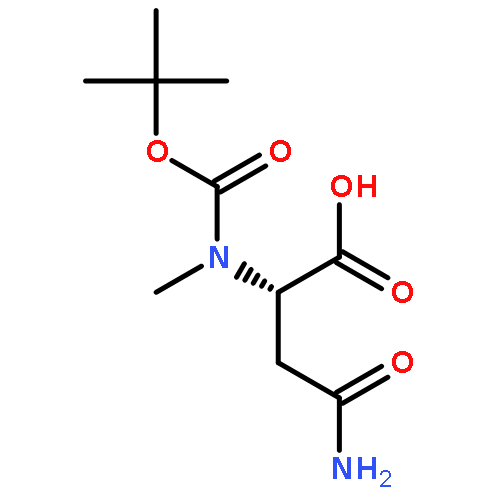 L-Asparagine, N2-[(1,1-dimethylethoxy)carbonyl]-N-methyl-