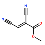 2-PROPENOIC ACID, 2,3-DICYANO-, METHYL ESTER, (E)-