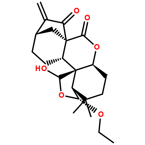 (1S,3R,3aR,6aS,8aS,11R,13aS,13bR)-3-ethoxy-1-hydroxy-4,4-dimethyl-10-methylenedecahydro-1H,8H-8a,11-methanocyclohepta[c]furo[3,4-e]chromene-8,9(10H)-dione