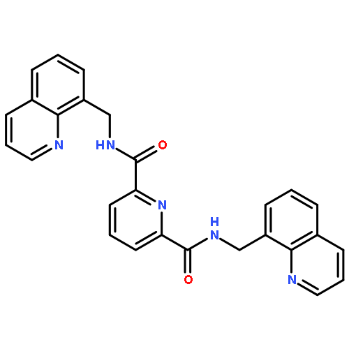 2,6-Pyridinedicarboxamide, N,N'-bis(8-quinolinylmethyl)-