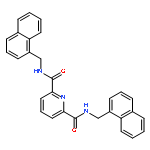 2,6-PYRIDINEDICARBOXAMIDE, N,N'-BIS(1-NAPHTHALENYLMETHYL)-