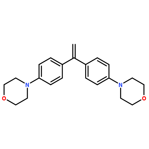 Morpholine, 4,4'-(ethenylidenedi-4,1-phenylene)bis-