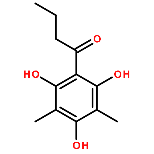 1-(2,4,6-Trihydroxy-3,5-dimethyl-phenyl)-butan-1-on