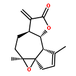 3H-Oxireno[8,8a]azuleno[4,5-b]furan-8(4aH)-one,5,6,6a,7,9a,9b-hexahydro-1,4a-dimethyl-7-methylene-, (3aR,4aS,6aS,9aS,9bR)-