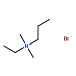 1-Propanaminium,N-ethyl-N,N-dimethyl-, bromide (1:1)