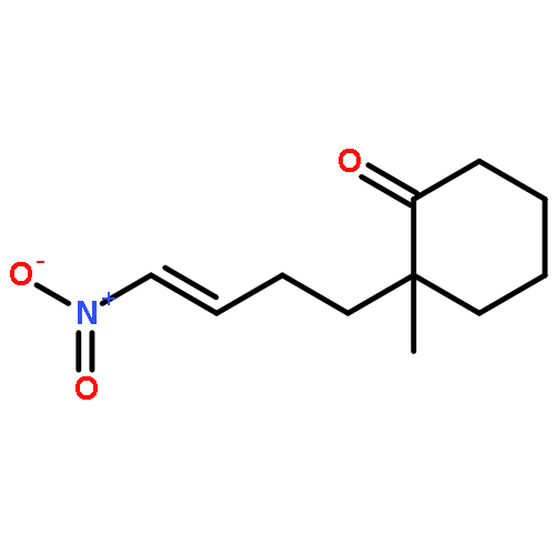 Cyclohexanone, 2-methyl-2-(4-nitro-3-butenyl)-